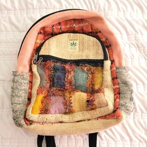 Colorful Fun Hemp Backpack